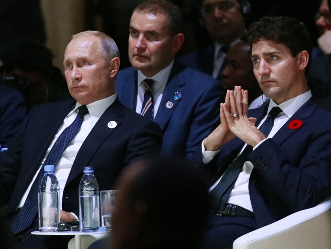 Trudeau lên án Putin